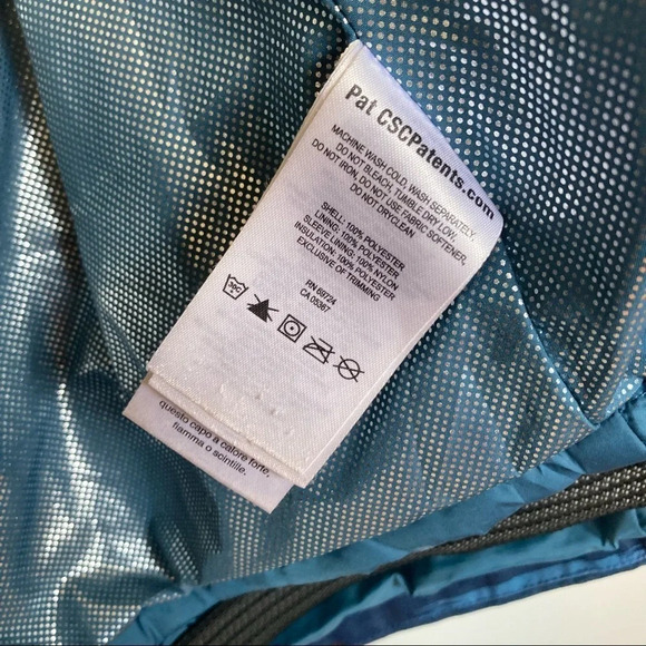 Columbia Kids Jacket - Blue with Red and Yellow Accents - Picture 9 of 12